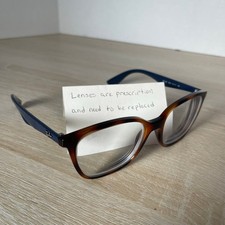 Ray-Ban RB7066 5585 Eyeglasses Brown Blue Frames Only 52-17-140