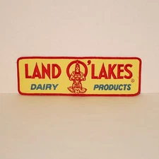 Vintage Land O Lakes Dairy Products  Employee Uniform Back Patch