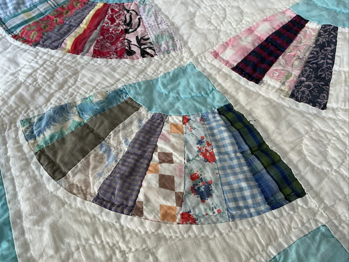 antique fan quilt products for sale | eBay