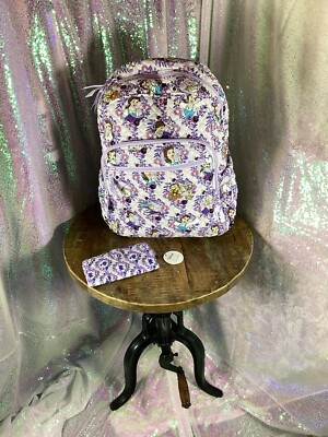 Vera Bradley Campus Backpack with a wallet Vera Bradley Campus Backpack - Bloom Bloom – Lenny main image 3