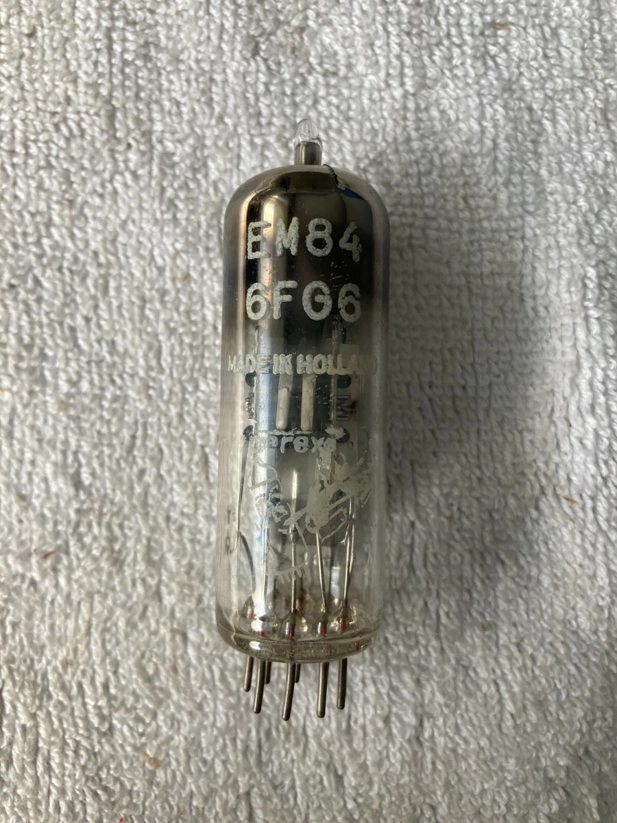 Tube électronique EM84 NOS (New Old Stock) – Marque Mazda – Neuf Sous Boîte