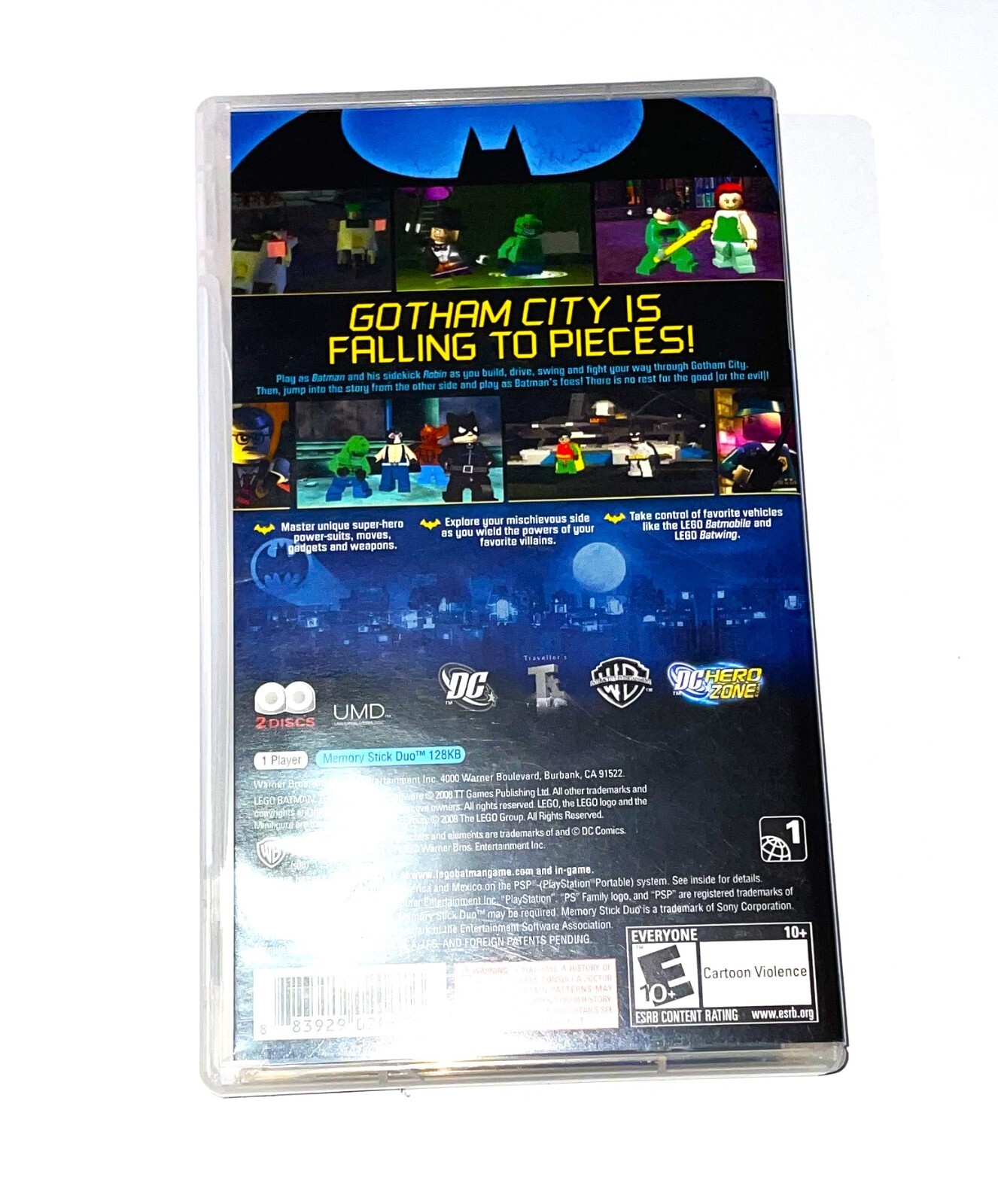 Sony PSP 2000 & Games (Daxter Entertainment Pack Ice Silver Handheld