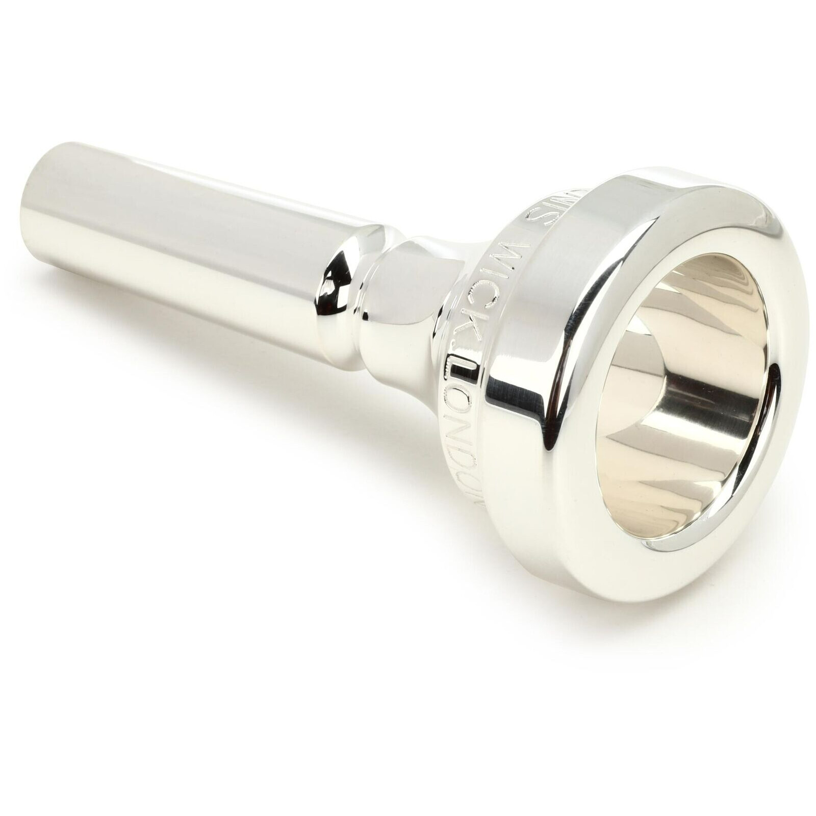 Denis Wick Model DW58806BS Small Shank Trombone Mouthpiece in Silver