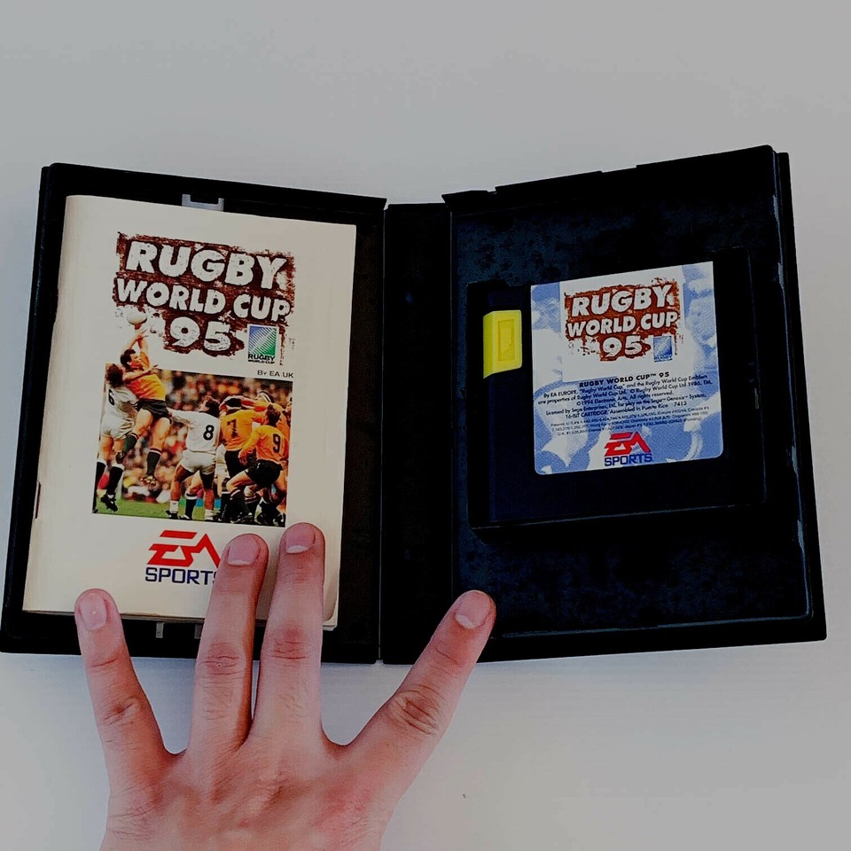 Rugby World Cup 95 Sega Mega Drive Pal Tested and Free Shipping! eBay