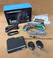 NEW Compustar CSP5400-S 2-Way Remote Start System, 3 Button Remotes