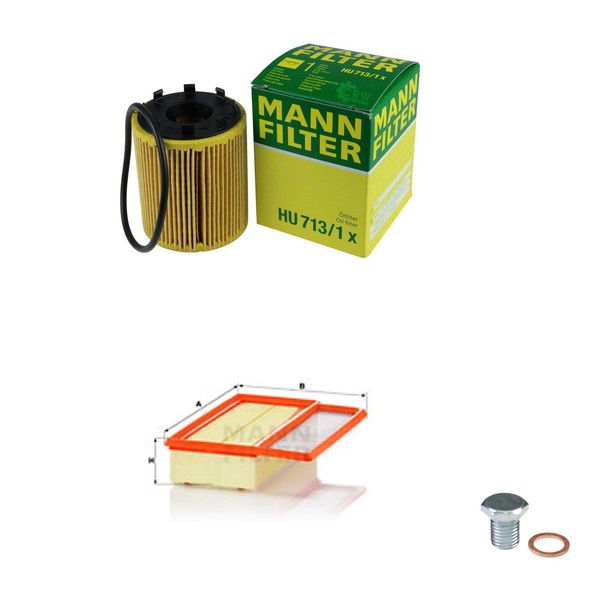 Mann-Filter Inspektionspaket Filterset FüR Fiat Doblo GroßRaumlimousine 1.4-image