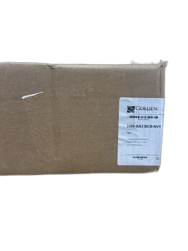 Golden Lighting Orwell 27.25 in. 3-Light Brushed Champagne Bronze and Matte Navy - Picture 4 of 4