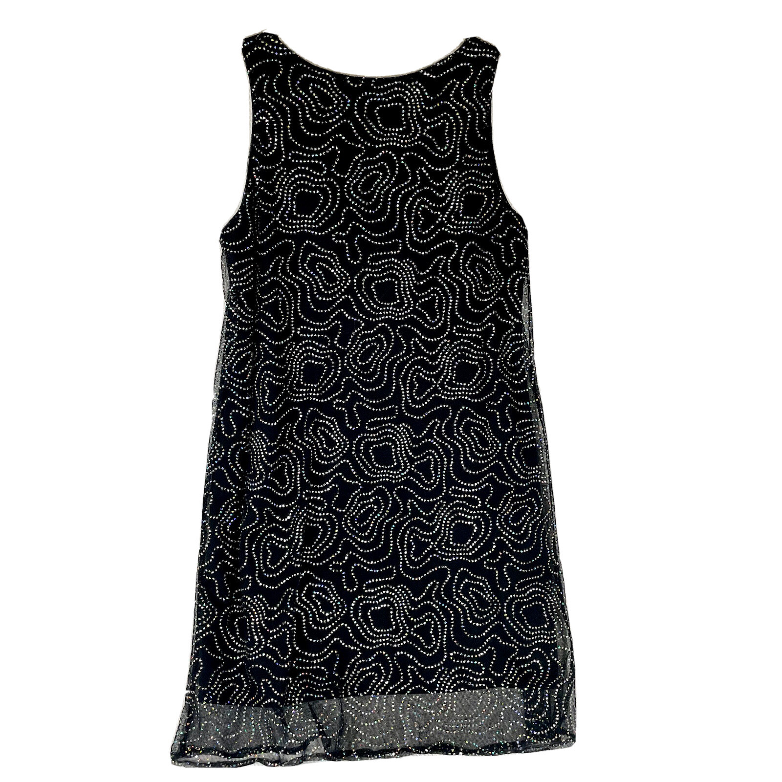 All That Jazz Black Sparkly Sequin Party Dress Size 5… Gem