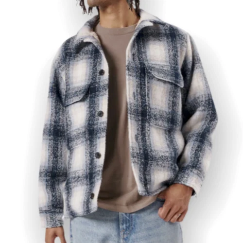 Lined flannel shop jacket lfdy