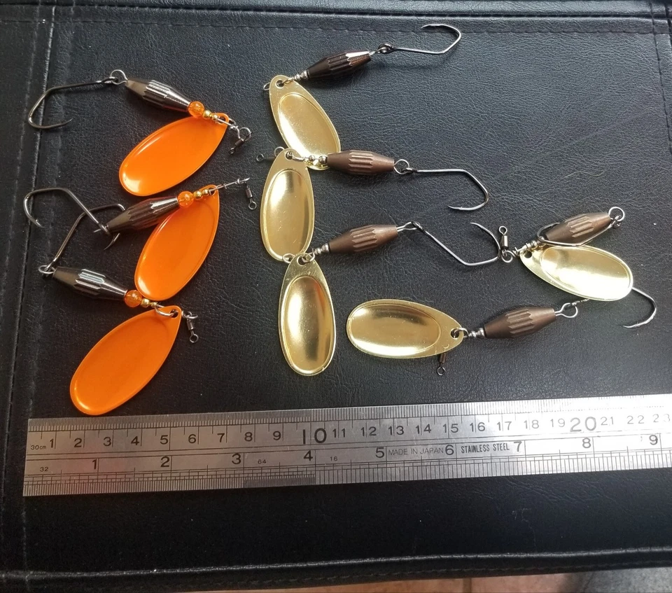 8 New Rvrfshr Products FSL Torpedo salmon Steelhead Spinners HOT Top Quality - Image 2 of 4