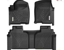 Floor Mats for 2019-2025 Chevy Silverado GMC Sierra 1500 2500HD 3500HD Crew Cab