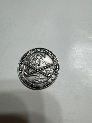 Linville, NC “Ex Montibus Venit Auxilium Nobis” Sterling Silver Coin