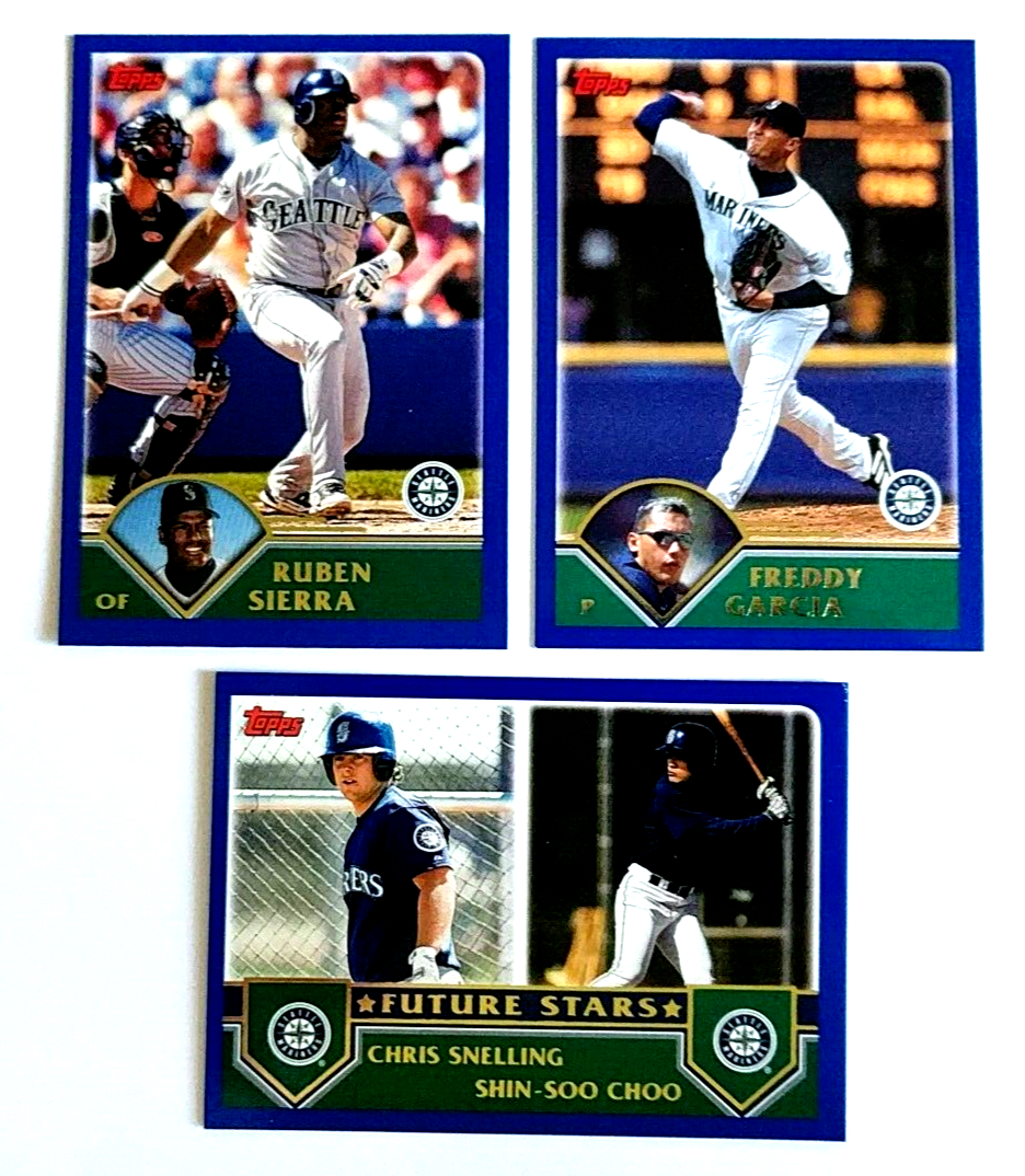 2003 Topps SEATTLE MARINERS ~ 30 Card Team Set | eBay