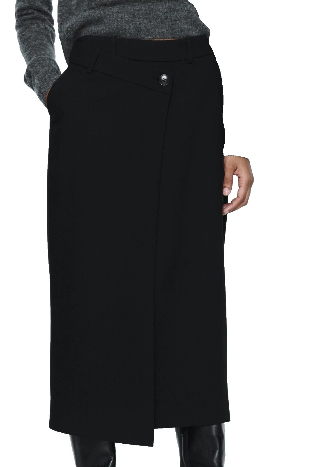 Zara Wrap Regular Size Skirts for Women