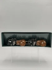 Boston Warehouse Cats Kittens Mini Salt and Pepper Shakers Set Of 4 Ceramic NOS