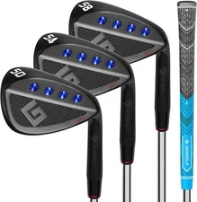 Forged Full Face Golf Wedge Set Gap Wedge Sand Wedge 50/54/58, 52/56/60 Degree