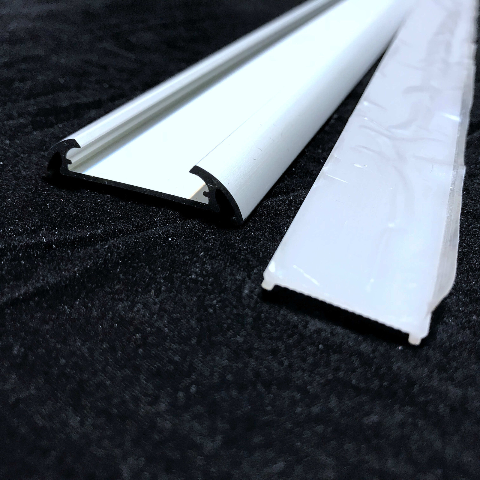 4X1M Wide Edge Channel Aluminium profile for Led Strip Light Cabinet Kitchen  — image 9