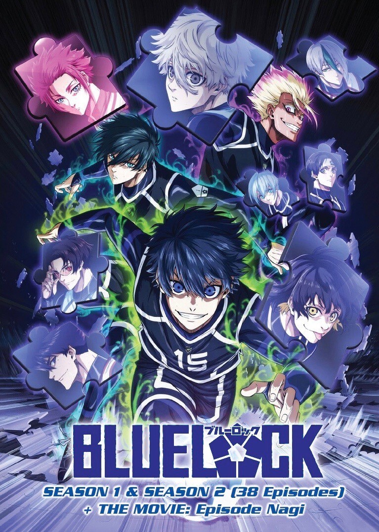 Blue Lock / Bluelock (Season 1&2: VOL.1 - 38 End + Movie