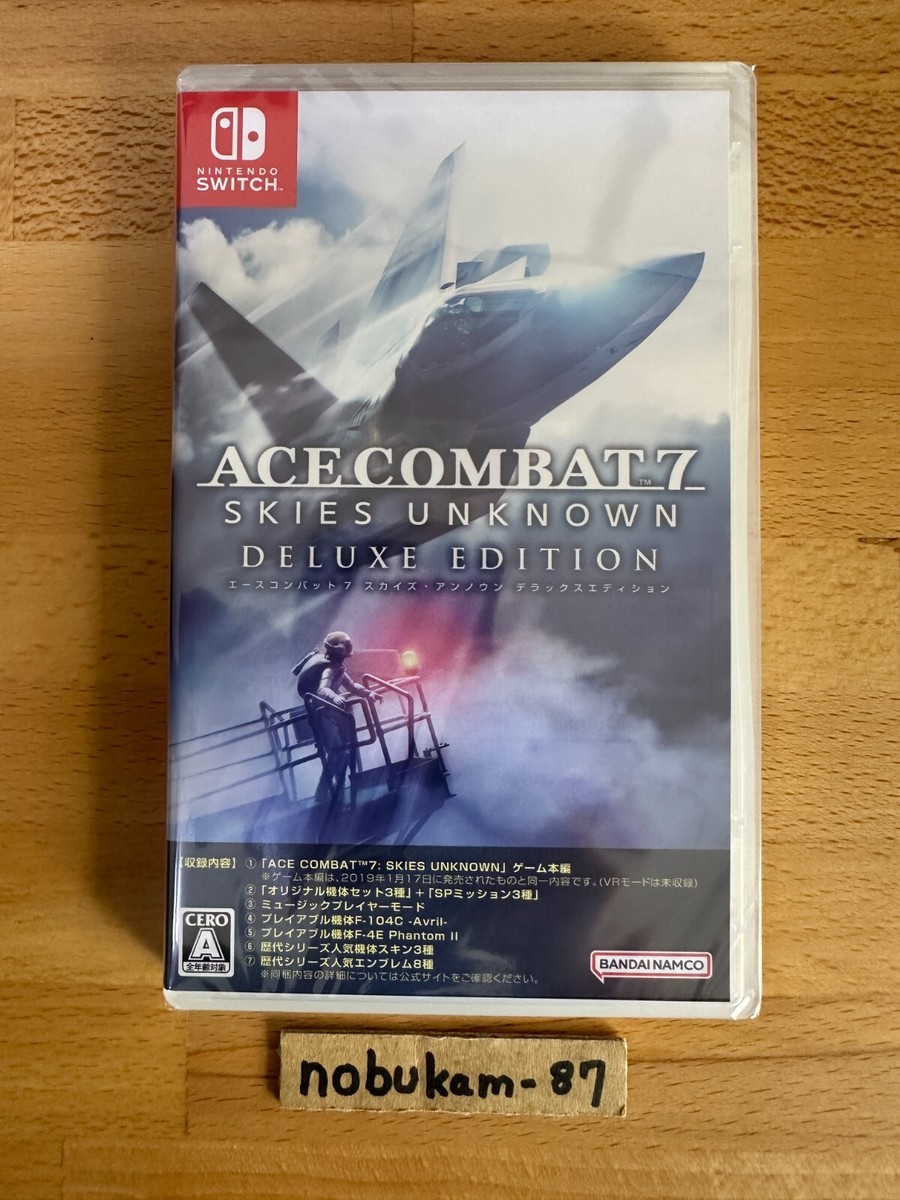 Ace Combat 7: Skies Unknown Deluxe Edition (Nintendo Switch) Japan