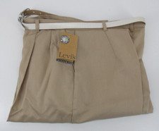 VTG Levi's Sportswear Hidden Fit Pants Women's Size 18 Pleated Belted USA NWT