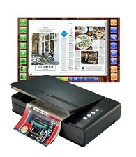 Plustek OpticBook 4800 eBookScan - Fast Book Scanner  Software - Win 7 8 10 11