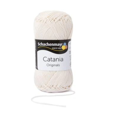 CATANIA von Schachenmayr - CREME (00130) - 50 g / ca. 125 m Wolle - Bild 1 von 4