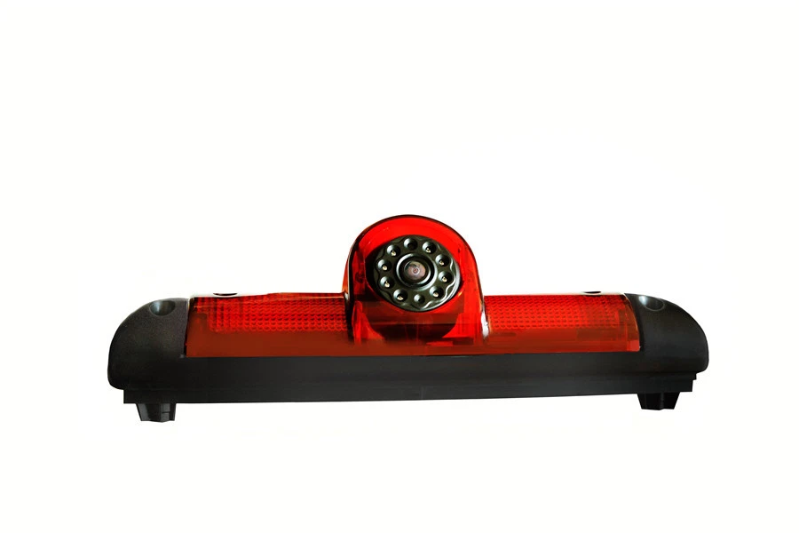 12V IP68 Impermeable 170° Vehículo Retroceso Cámara CCD Tercer Freno Luz LED Foto 2 de 4