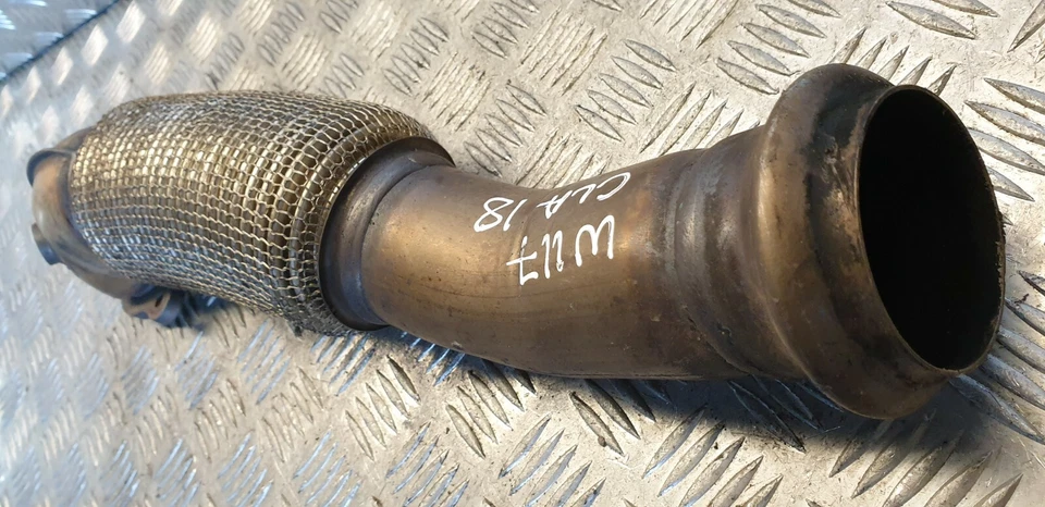 Tubo de escape flexible Mercedes CLA W117 2018 CLA200 D 2.1 CDi escape tubo flexible Foto 2 de 4
