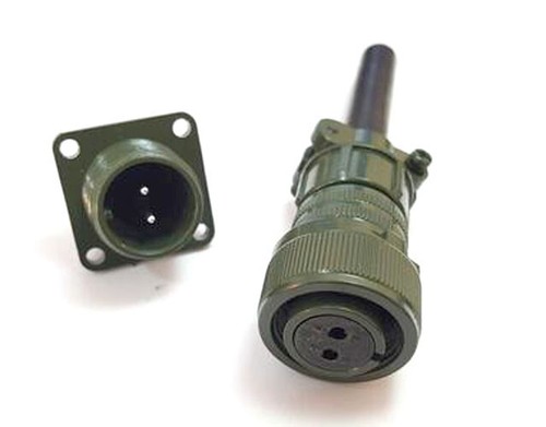 Connecteur Aviation Militaire MS5015-14, 6 Broches, Filetage M20, Pour Servomoteurs Et équipements Robustes