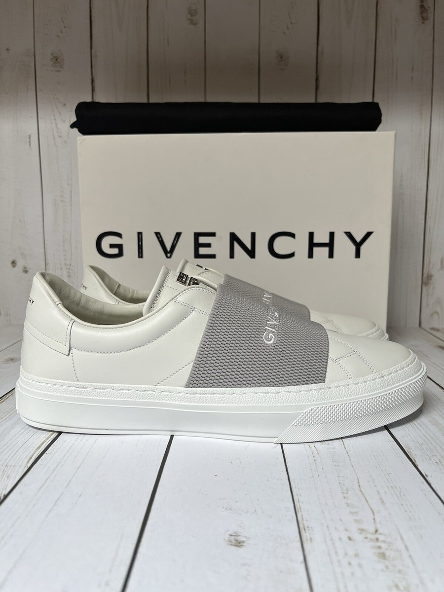 Givenchy City Sport Slip-On Sneaker White/Grey Sz 45 / 12 | eBay