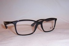 NEW Ray Ban EYEGLASSES RB RX 7047 RB7047 BLACK RX7047 2000 54mm AUTHENTIC