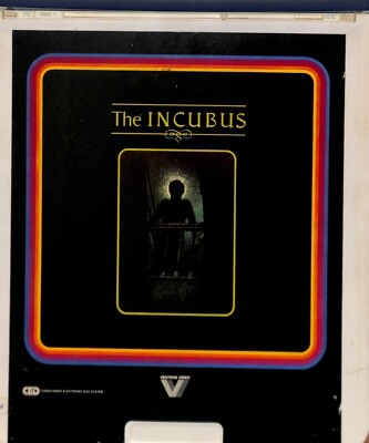 The Incubus (1982) Vintage CED RCA SelectaVision Videodisc TESTED