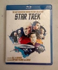 Star Trek Second Generation 4 movie Blu-Ray collection