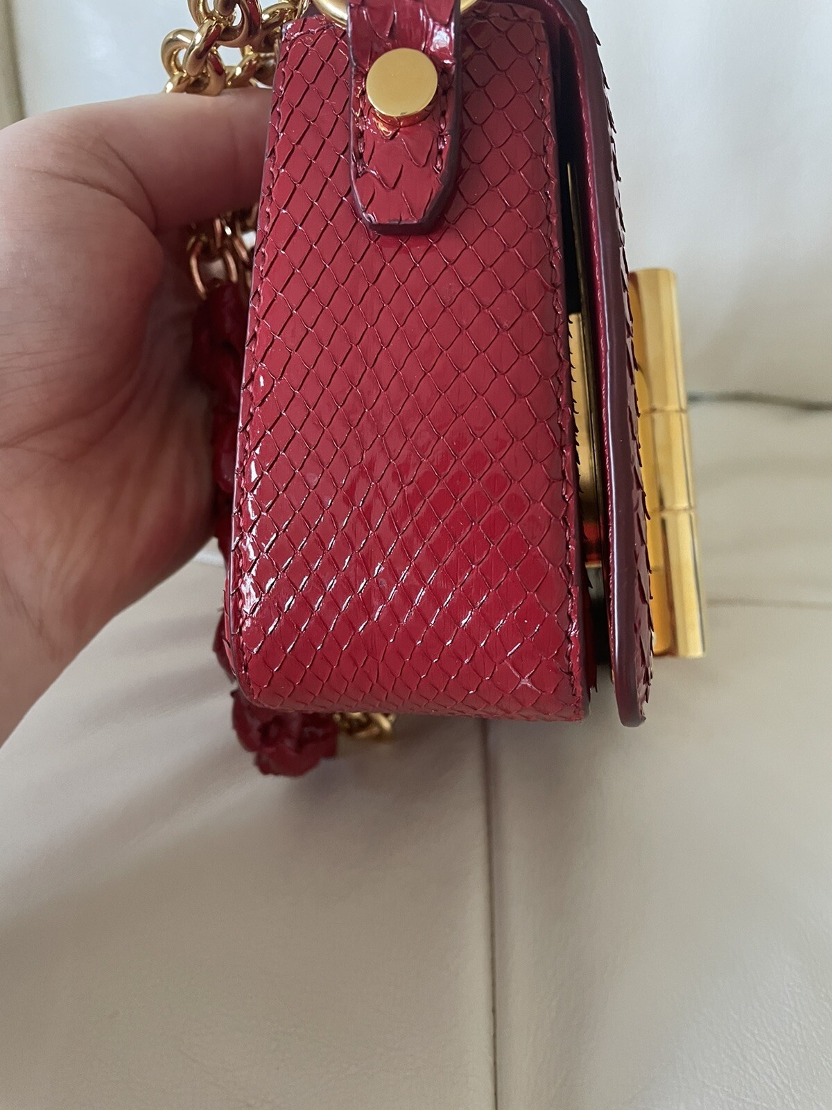 Tom Ford python vernis natalia bag - image 3