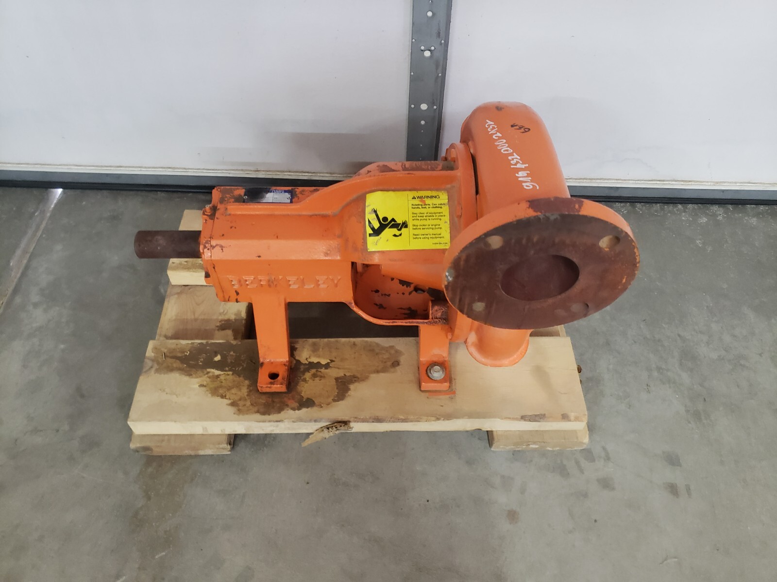 UNUSED - Berkeley B3ZRMS Water Truck Pump B80314 Bronze Impeller 9"