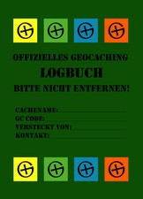5 x Geocaching Logbooks - 40 Pages - Containers - Logbook, Cache Container