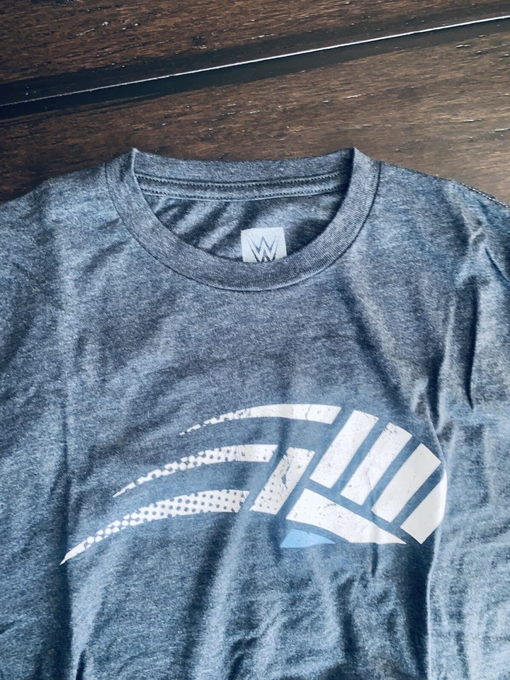 X2 Lote WWE Auténtico Gimnasio Apretado Músculo Camiseta John Cena Logo Pequeña S Gimnasio Entrenamiento Foto 3 de 4