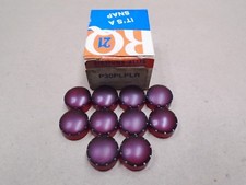 10 Lot NEW Siemens-Allis P30PLPLR Press-Test Lens Red