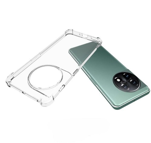 For OnePlus 11 5G 1+11 5G Anti Impact Clear TPU Gel skin case back cover - Picture 3 of 9