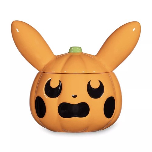 Pokemon Sweet Temptations Halloween Kürbis Pikachu Keramik Schale mit Deckel NEU