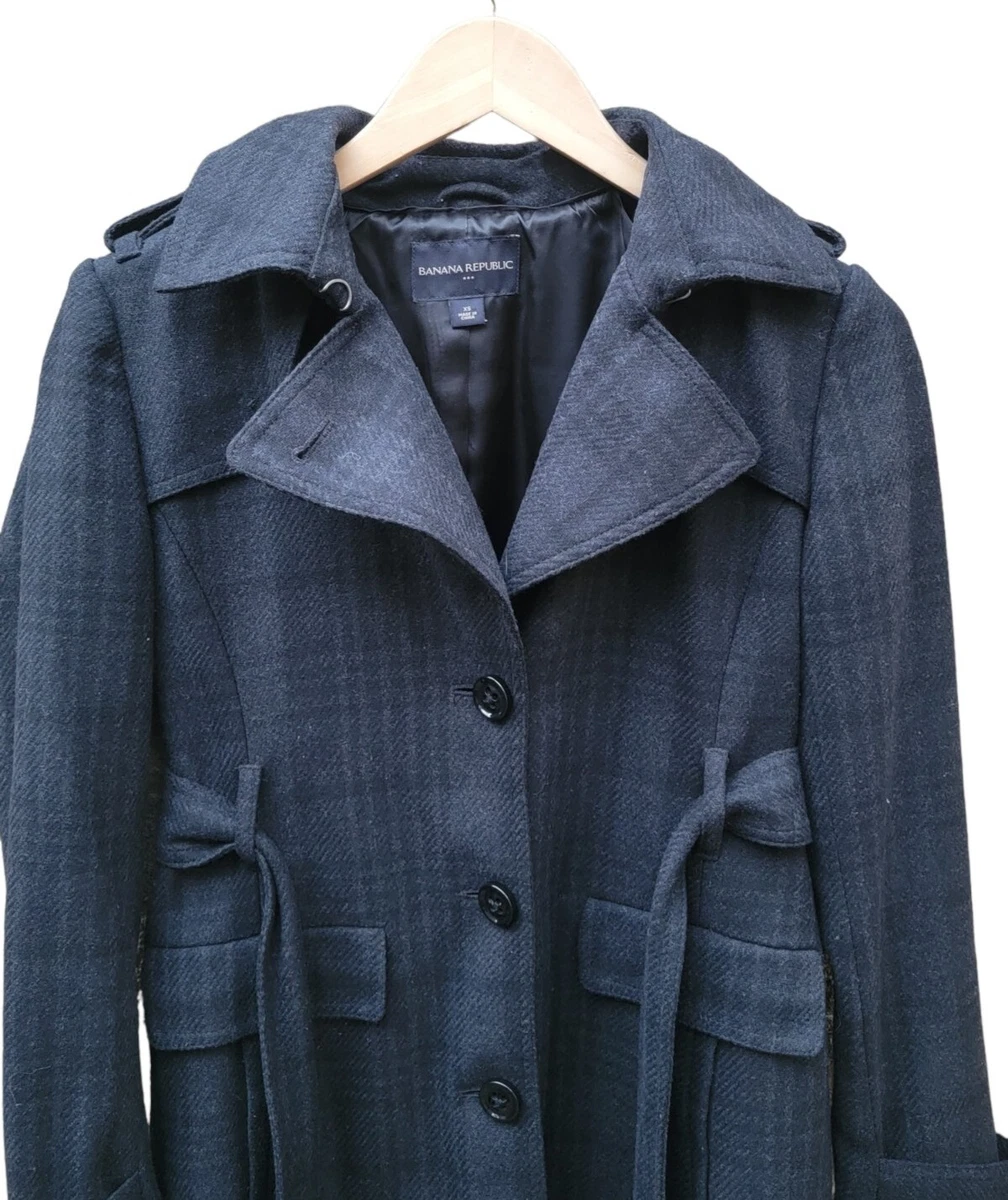 Banana republic sales wool trench coat