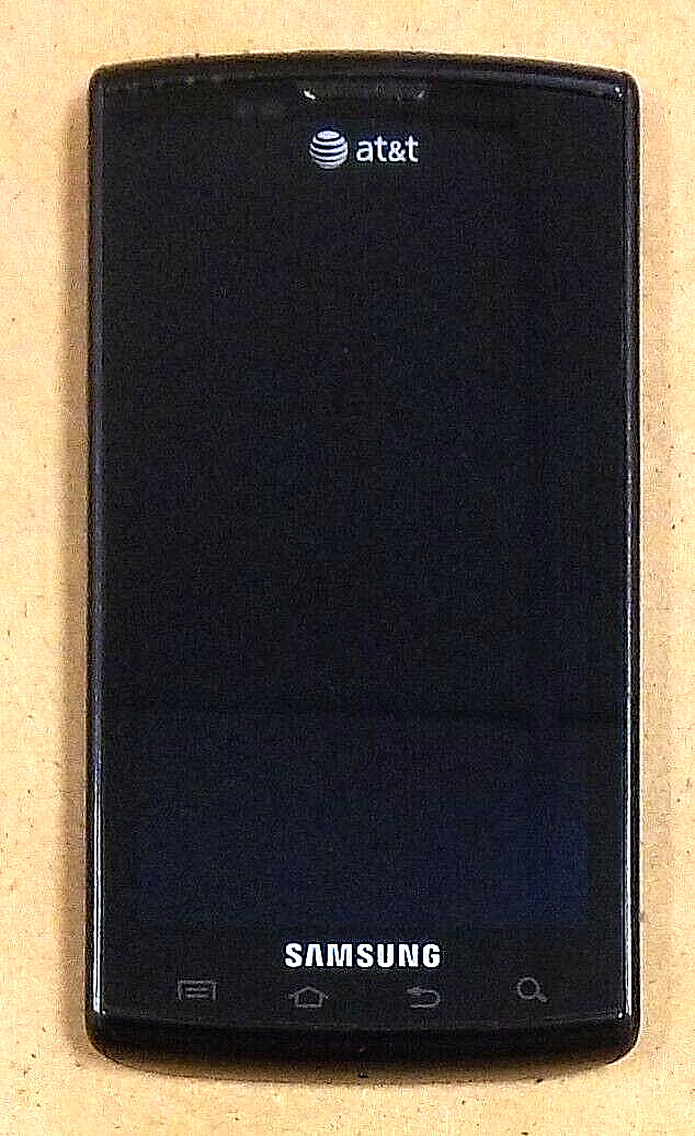 Samsung Galaxy S Captivate SGH-I897 - Gray ( AT&T ) Rare Android