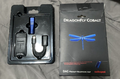 AudioQuest DRAGONFLYC Dragonfly Cobalt USB Digital-to-analog Converter - Blue