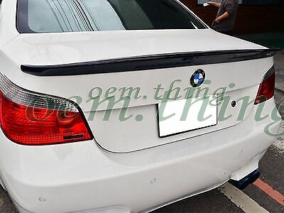 USA 530i 545i 2010 Fit For BMW E60 5-Series 4DR Sedan Trunk Spoiler Unpainted