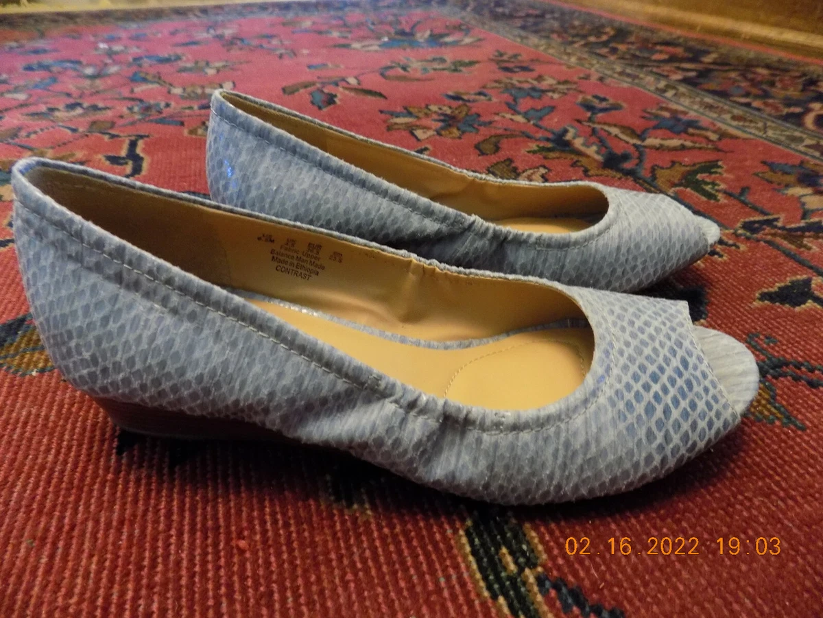 Naturalizer contrast wedge sale