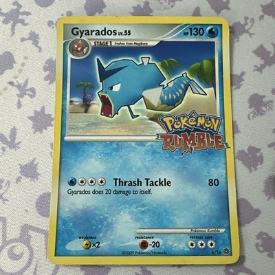 Pokémon TCG Gyarados Rumble Promo Regular Rare 130 HP 6/16 English 2009