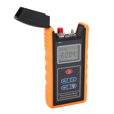 Fiber Optic Cable Tester Integrated Optical Power Meter And Red Light Source SET