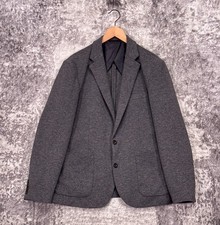 J Crew Blazer Medium Mens Slim Fit Knit Suit Jacket Wool Cotton
