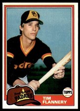 1981 Topps #579 Tim Flannery Padres
