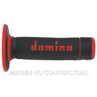 Griffe Domino Aus Road Schwarz-Rot RäUmen D 22 MM L 118 FüR Motorrad Ersatzteile